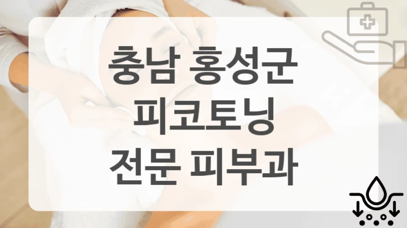 충남 홍성군
피코토닝
전문 피부과