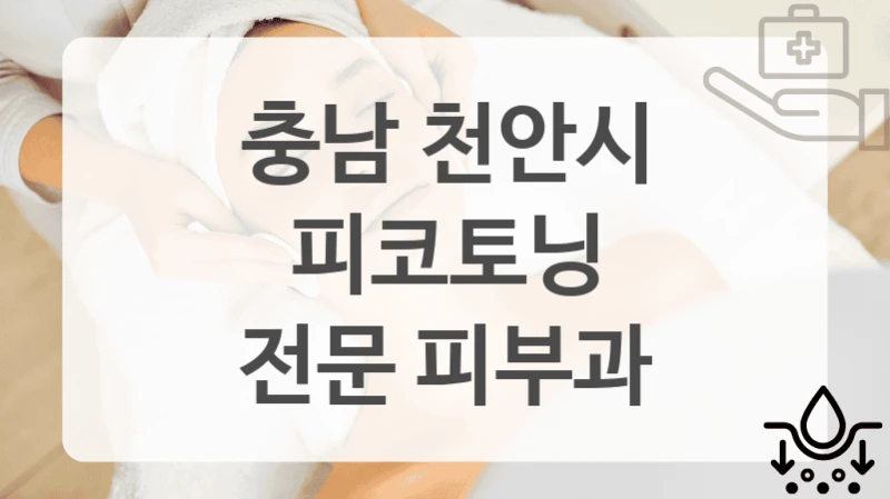 충남 천안시
피코토닝
전문 피부과