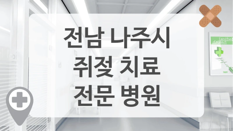 전남 나주시
쥐젖 치료
전문 병원
