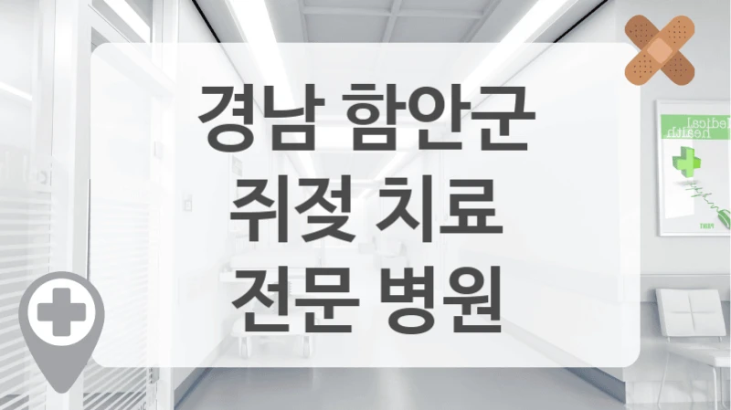 경남 함안군
쥐젖 치료
전문 병원