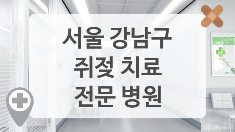 서울 강남구
쥐젖 치료
전문 병원