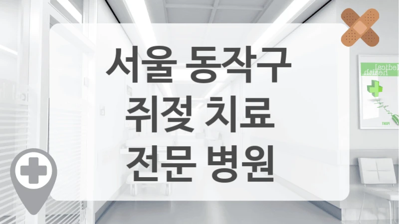 서울 동작구
쥐젖 치료
전문 병원