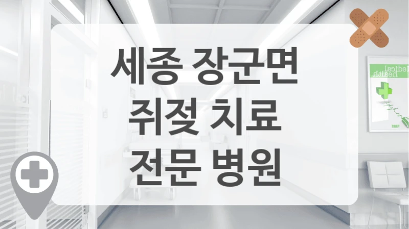 세종 장군면
쥐젖 치료
전문 병원