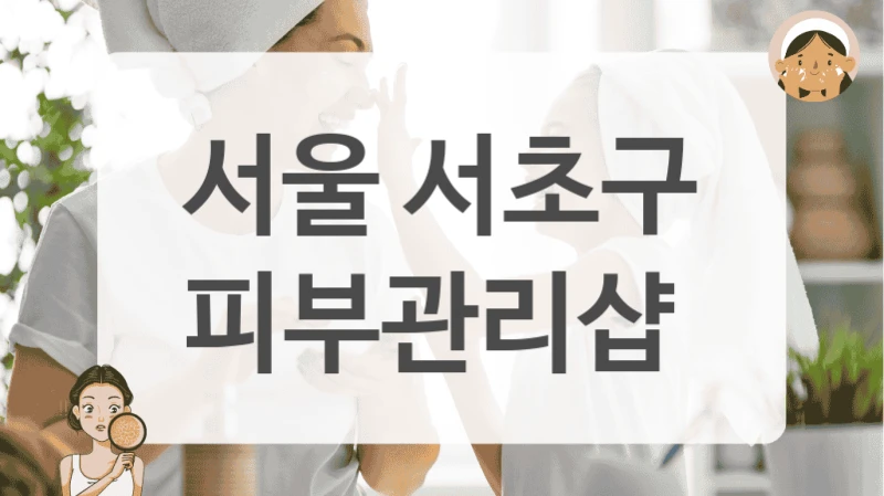서울 서초구 피부관리샵