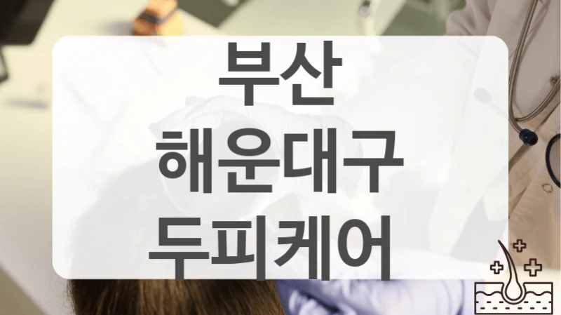 해운대구 두피케어 1:1 맞춤 진단 잘하는 곳