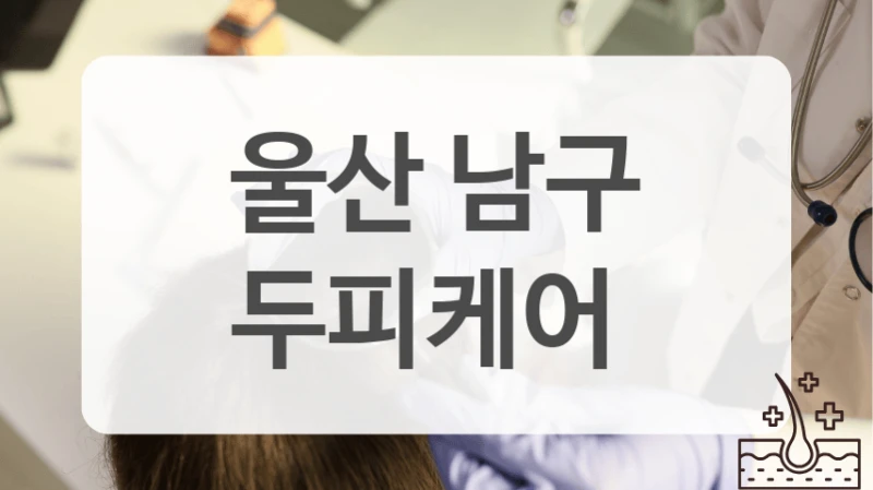 면접 전을 위한 남구 두피케어 두피 정돈